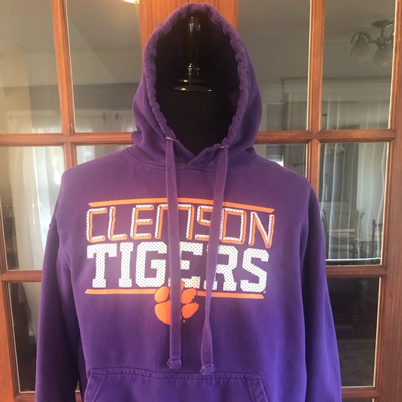 clemson hooded sweatshirt